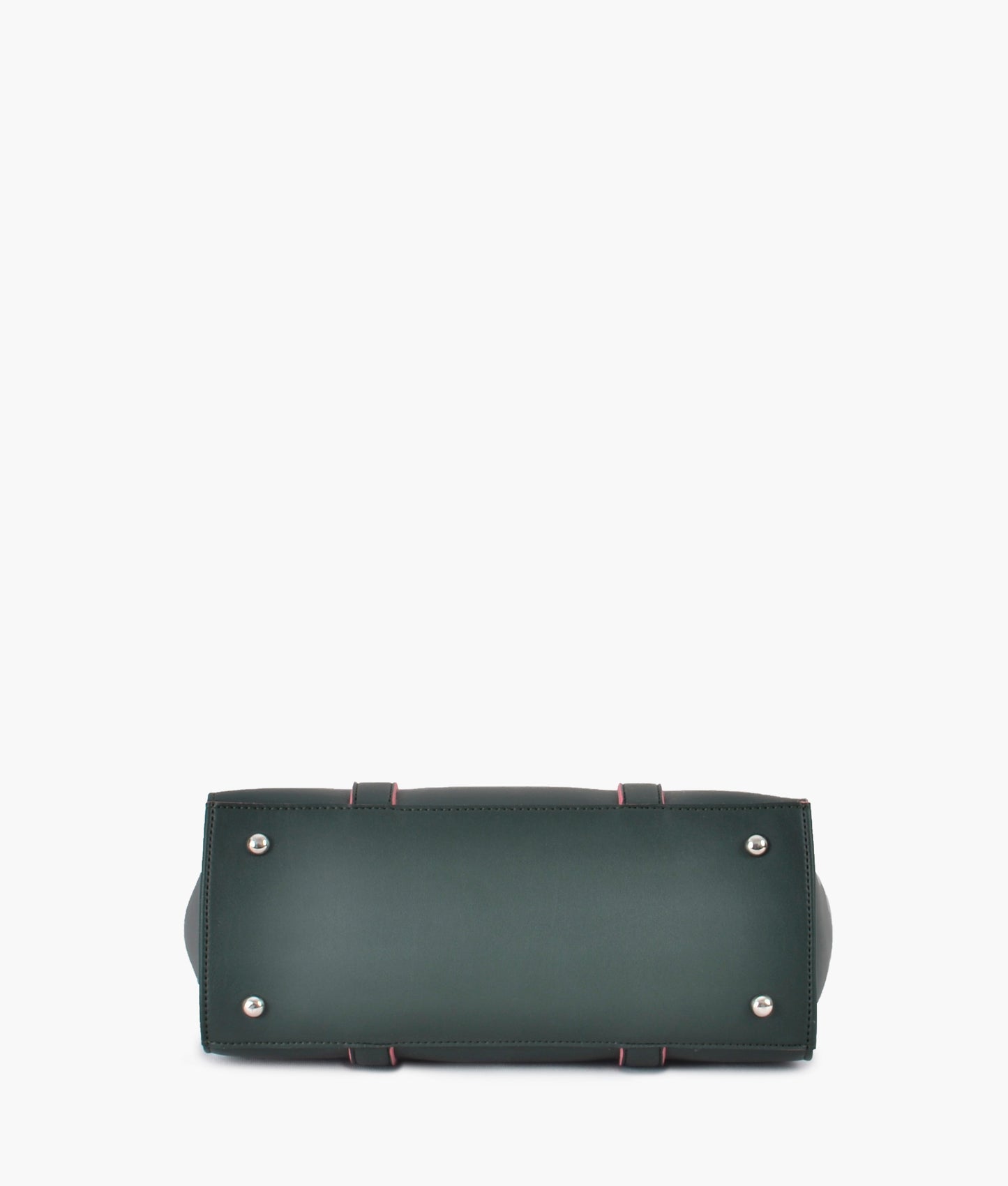 Army green carry-all satchel bag