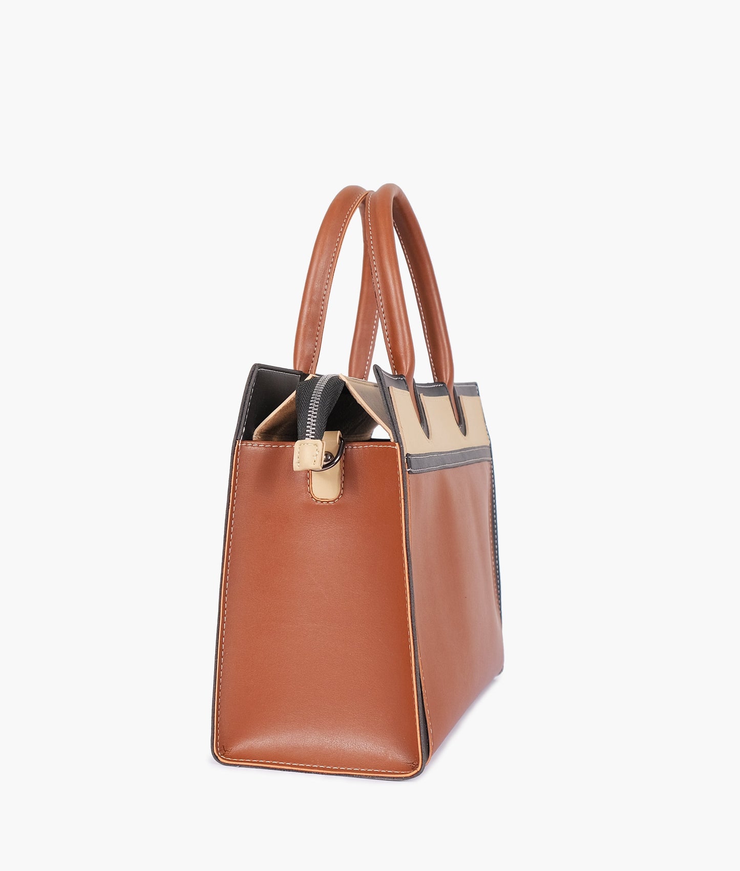 Brown vintage handbag