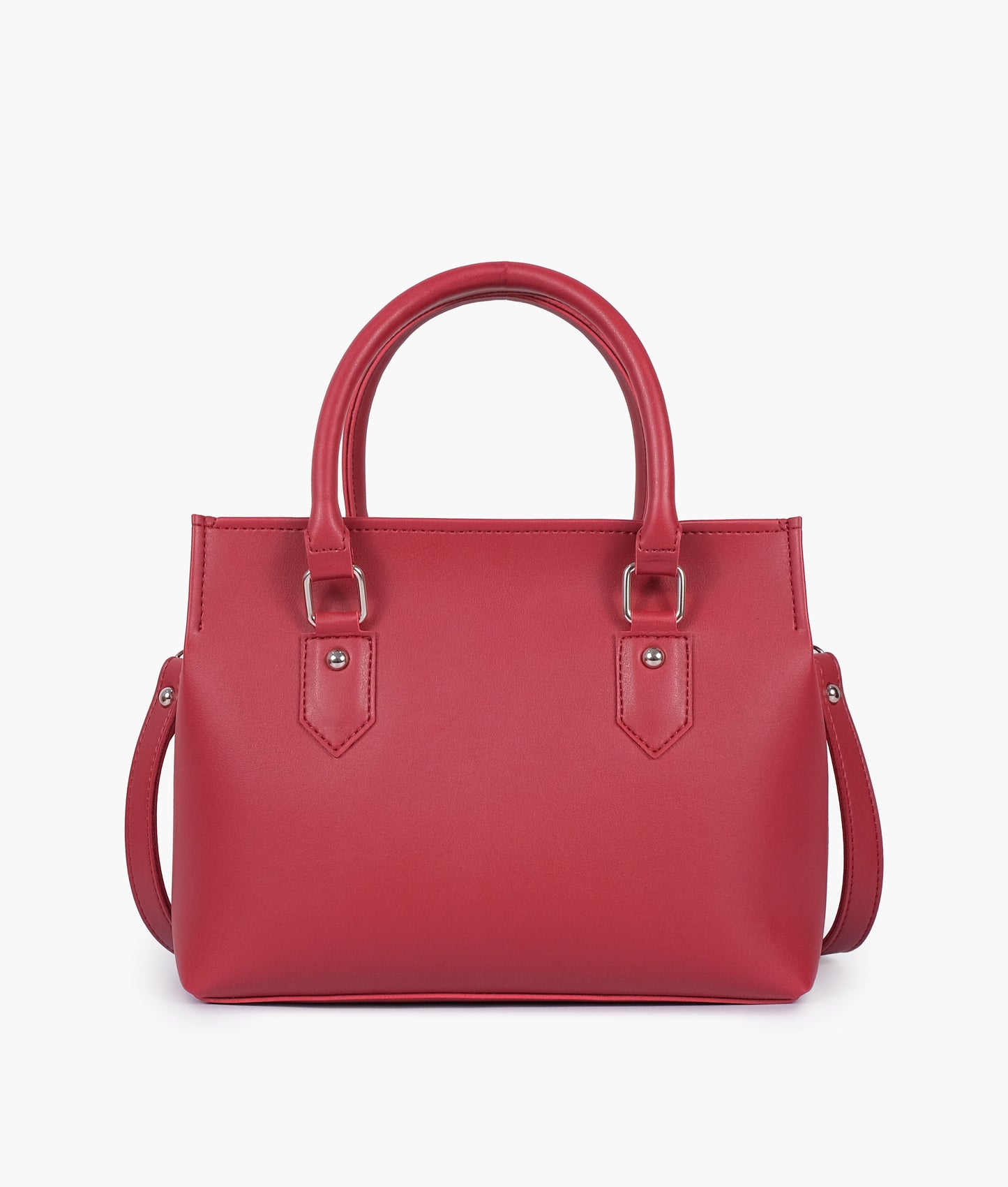 Red small satchel bag