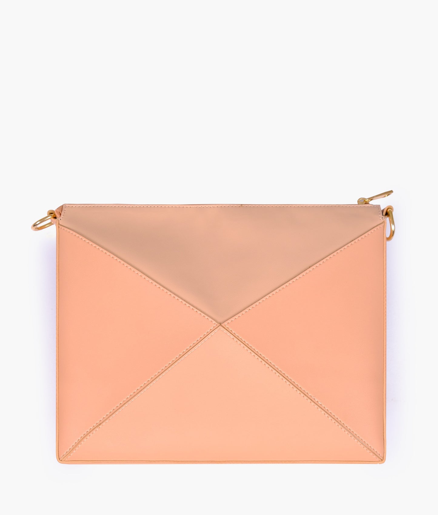Peach triangle flex bag