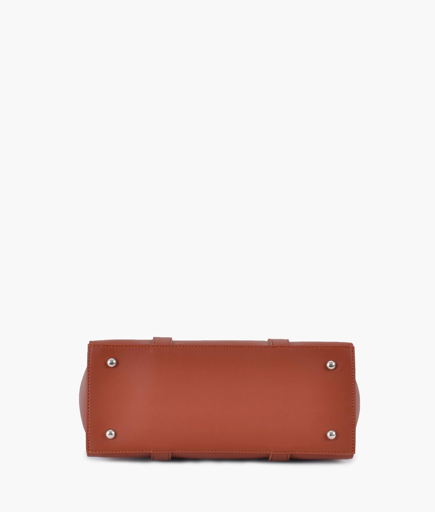 Rust carry-all satchel bag