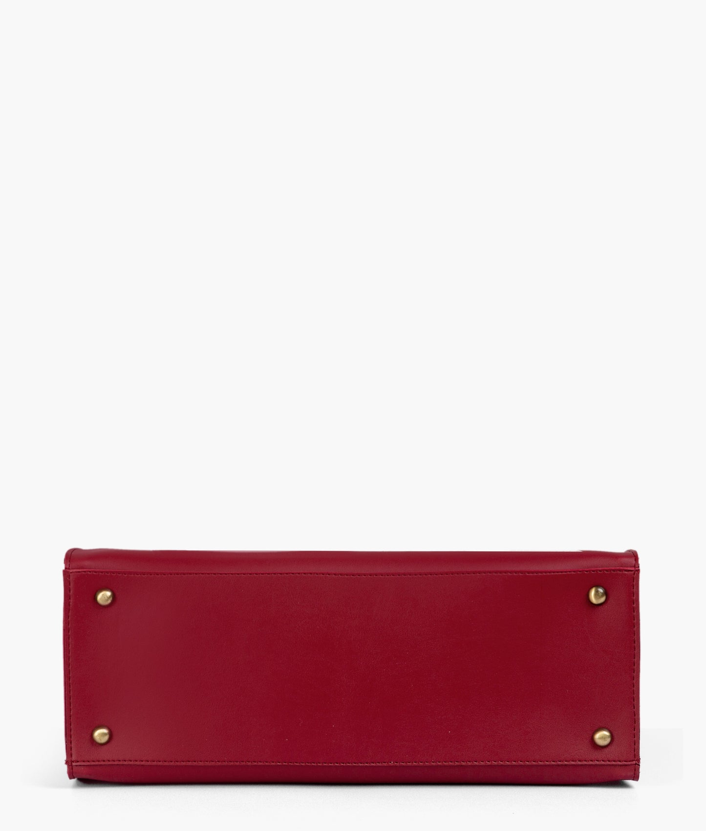 Red workplace handbag