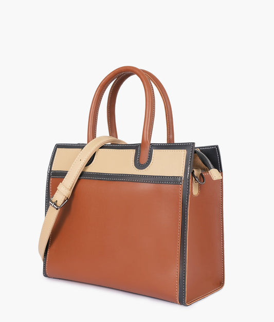 Brown vintage handbag
