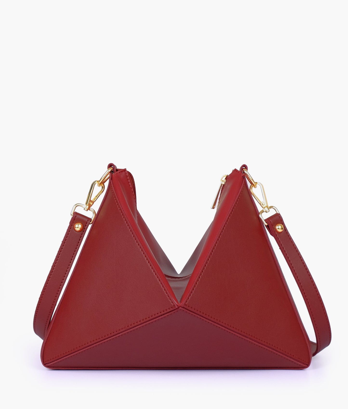 Red triangle flex bag