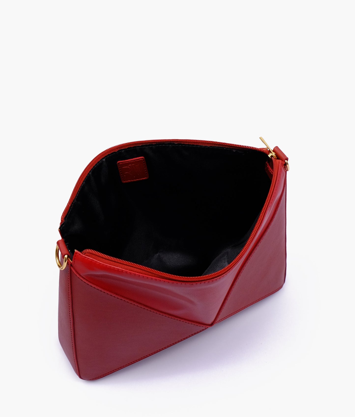Red triangle flex bag